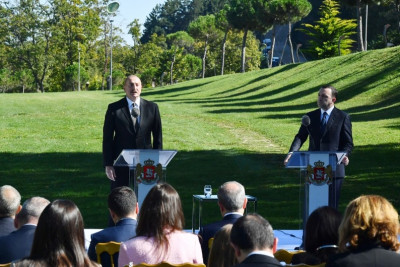 Azərbaycan prezidenti və Gürcüstan baş naziri görüş keçiriblər