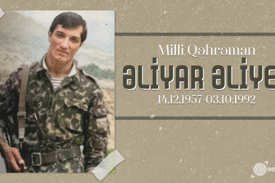 Bu gün Azərbaycanın Milli Qəhrəmanı şəhid Əliyar Əliyevin anım günüdür