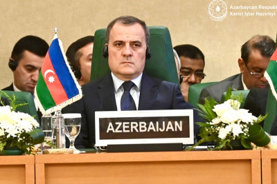 Ceyhun Bayramov: Azərbaycan Fələstin xalqının dövlətçilik mübarizəsini dəstəkləyir