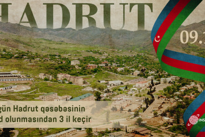 Bu gün Hadrut qəsəbəsinin azad olunmasından 3 il keçir