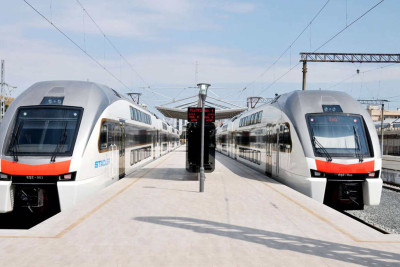 Bakı-Sumqayıt-Bakı "Ekspres" qatarı fəaliyyətə başlayır