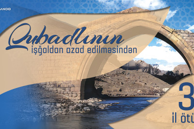 Qubadlının azad olunmasından 3 il keçir