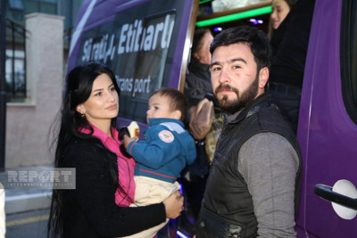 Füzulinin daha 88 sakini doğma yurdlarına yola salınıb