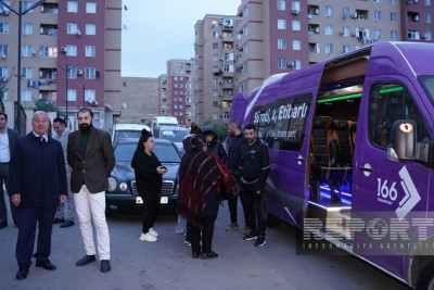 Bu gün daha 22 ailə doğma yurdlarına - Füzuli şəhərinə yola salınıb