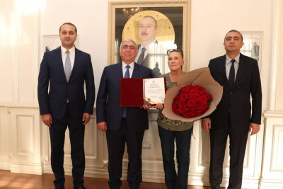 Rəfiqə Şabanova Fəxri Fərmanla təltif edilib