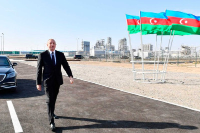 Sumqayıtda keramik plitələr istehsalı müəssisəsinin açılışı olub