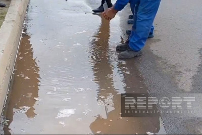 Cəlilabadda içməli suyun verilişi dayandırılıb