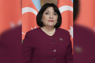 Sahibə Qafarova Rumıniyaya rəsmi səfər edib