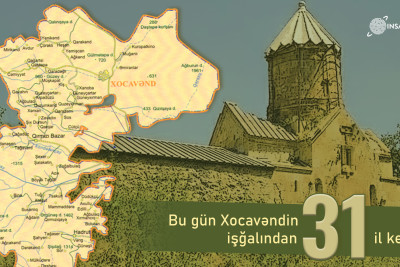 Bu gün Xocavəndin Ermənistan silahlı qüvvələri tərəfindən işğal edilməsindən 31 il keçir