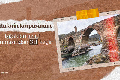 Bu gün Xudafərin körpüsünün işğaldan azad olunmasından 3 il keçir