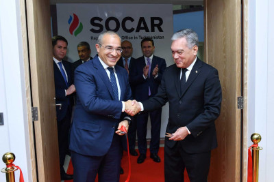 Türkmənistanda SOCAR-nin ofisi açılıb