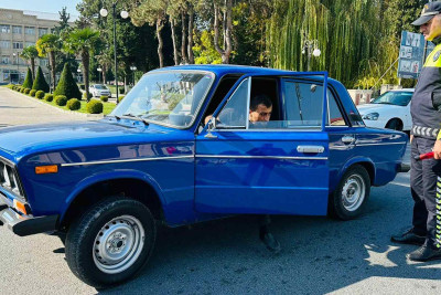 Balakəndə sərxoş və narkotikin təsiri altında olan 80 sürücü barəsində tədbir görülüb