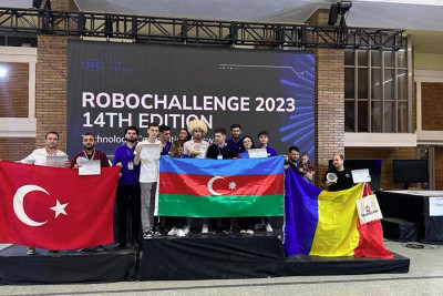 Azərbaycanlı gənclər Avropanın ən böyük robot yarışmasında qızıl medala sahib olublar