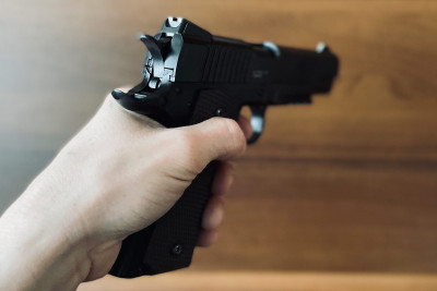 Sumqayıtda tapança və patronları tapılıb