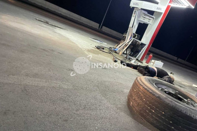 TİR-in təkəri çıxaraq piyadanı öldürüb