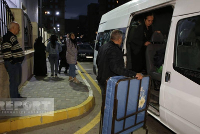 Laçının Zabux kəndinə daha 25 ailənin köçü başlayıb