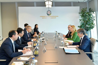 Transxəzər dəhlizinin rəqəmsallaşdırılması müzakirə olunub