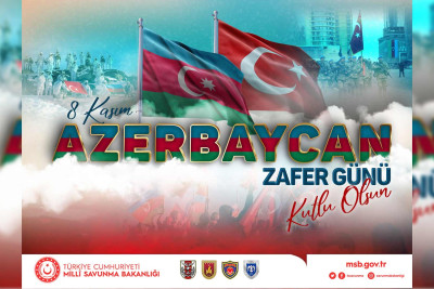 Türkiyə MN Zəfər Gününü Azərbaycan Himni ilə təbrik edib