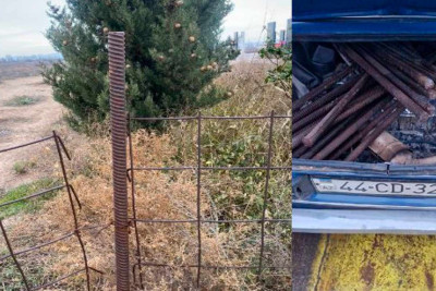 Goranboyda qəbiristanlıqdan oğurluq edən şəxs saxlanılıb