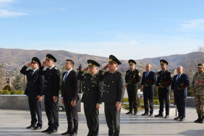 Hərbi Prokurorluq ulu öndərin 100 illik yubileyi ilə bağlı Gədəbəydə tədbir keçirib