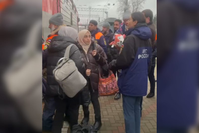 Fələstinli qaçqınların ilk qrupu İnquşetiyaya gəlib