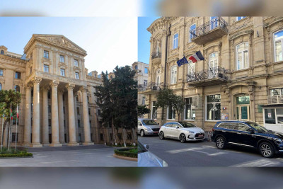 Fransa səfirliyinin iki əməkdaşına 48 saat vaxt verildi