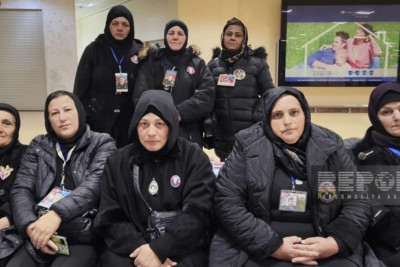 Şəhid valideynləri Naxçıvandan Şuşaya yola düşüblər
