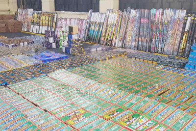 Bərdədə 300 min manatlıq pirotexniki vasitələr aşkarlanıb