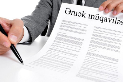 Azərbaycanda əmək müqavilələrinin sayı açıqlanıb