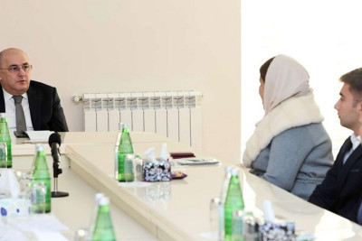 Şahin Bağırov Masallıda vətəndaşları qəbul edib