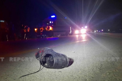 Tovuz: avtomobil 45 yaşlı piyadanı vuraraq öldürüb