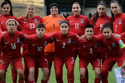 Qadın futbolçulardan ibarət Azərbaycan millisi B Liqasına yüksəlib