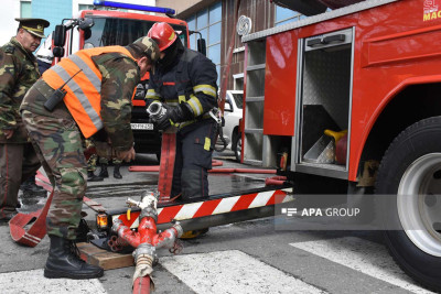 FHN: ötən gün 19 yanğına çıxış olub, 4 nəfər xilas edilib