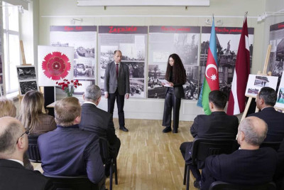 Latviyada 20 Yanvar faciəsi anılıb