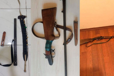 Oğuz, Zaqatala və Göyçayda vətəndaşlar odlu silahları təhvil veriblər