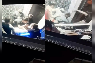Bakıda gecə klubunda dava düşüb, 3 nəfər bıçaqlanıb - VİDEO