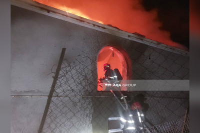 Balakəndə dördotaqlı fərdi yaşayış evi yanıb