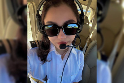 Azərbaycanlı Əsmər ABŞ-də pilot kimi çalışacaq - FOTO