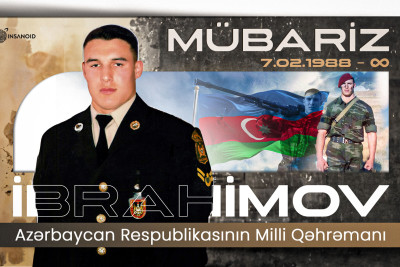 Bu gün Milli Qəhrəman Mübariz İbrahimovun doğum günüdür