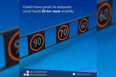 Zığ dairəsi-Hava Limanı yolunda sürət həddi bərpa edilib - YENİLƏNİB
