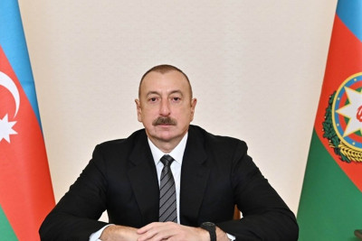 İlham Əliyev Türkiyədəki güclü zəlzələnin ildönümü ilə bağlı başsağlığı verib