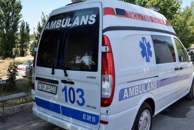 Sumqayıtda evdə partlayış olub
