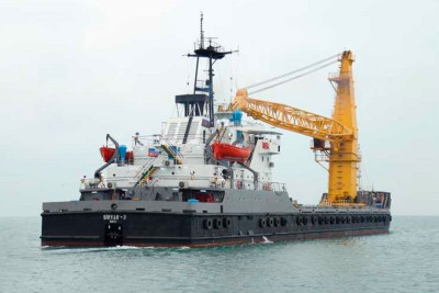 “Şirvan-3” kran gəmisinin əsaslı təmiri başa çatıb