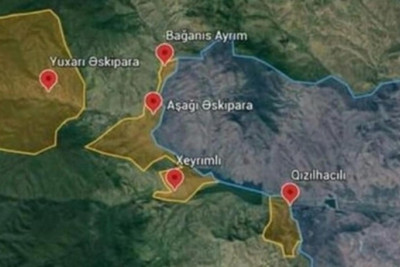 Qazaxın azad edilmiş dörd kəndini nəzarətimizə keçib