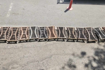 Bulvarda 43 kanalizasiya quyusunun dəmir barmaqlıqları oğurlanıb