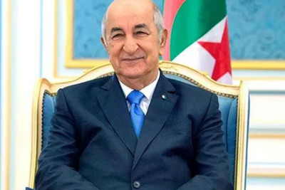 Əlcəzair Prezidenti Azərbaycan liderini təbrik edib