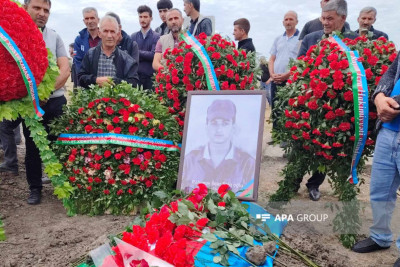 Birinci Qarabağ müharibəsinin şəhidi Göyçayda dəfn olunub - FOTO