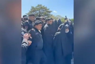 Erməni katolikosu "Sardarapat" memorial kompleksinə buraxılmayıb - VİDEO