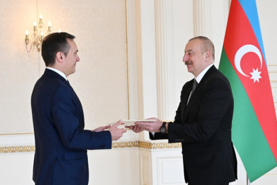 Azərbaycan Prezidenti İtaliya səfirinin etimadnaməsini qəbul edib