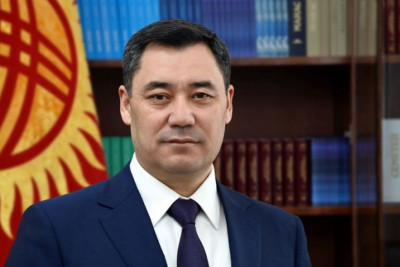 Sadır Japarov İlham Əliyevi təbrik edib